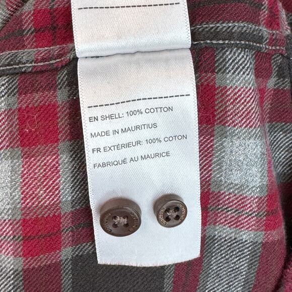 UNTUCKit Red Plaid Manning Flannel Button Down Long Sleeve Shirt Mens Size 3XL - Picture 9 of 14
